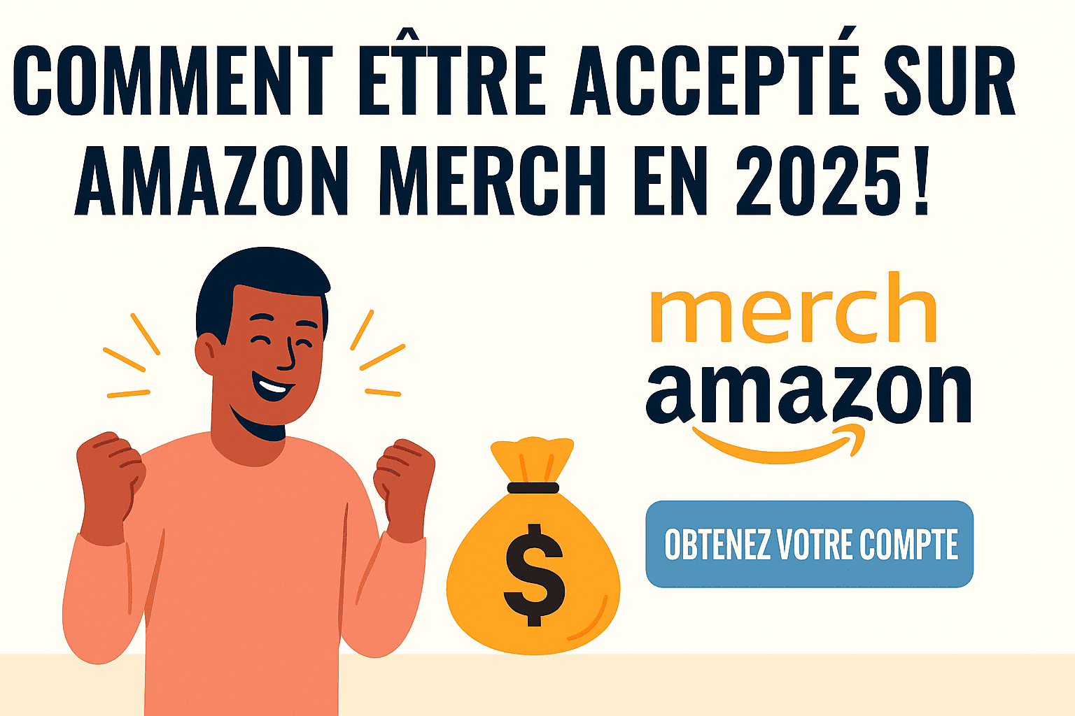 Comment Être Accepté Sur Amazon Merch En 2025 !
